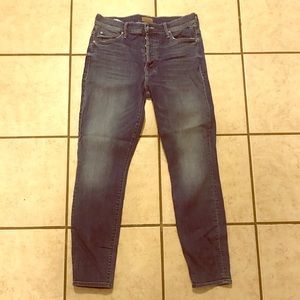 Mother jeans - super stunner ankle- size 28
